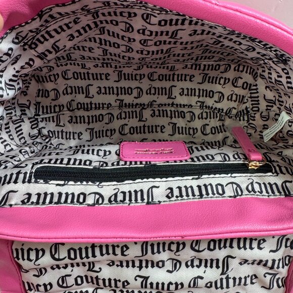 JUICY COUTURE BRIGHTER THAN A DIAMOND SHOULDER BAG JUICY PINK - Picture 9 of 10